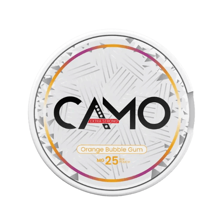 Camo Orange Bubble Gum